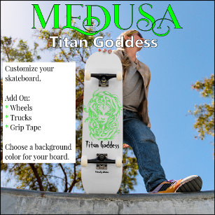 Decodificação Personalizada Do Skateboard Medusa
