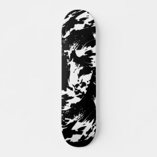 Decodificador de Skates de Grafite preto e branco