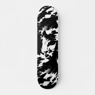 Decodificador de Skates de Grafite preto e branco