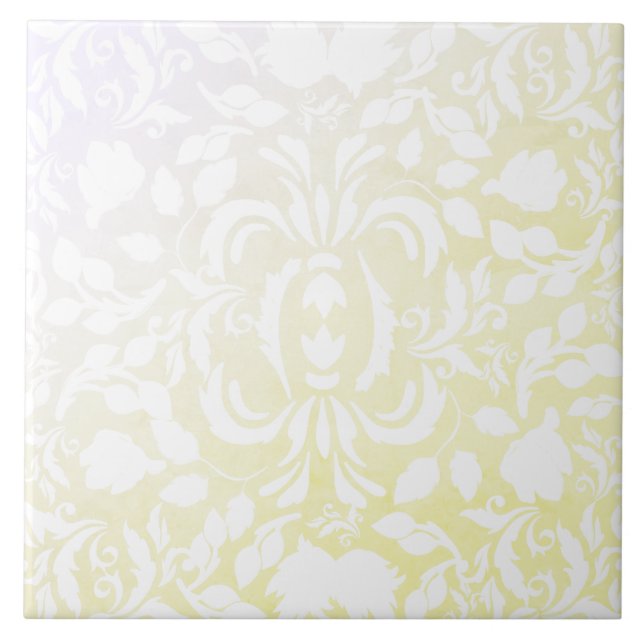 Decor de cozinha gradiente, cinza amarela William  (Frente)