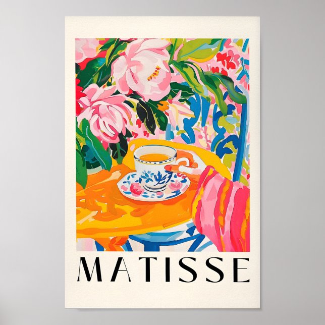 Decor De Dopamina, Xícara De Poster De Chá, Teacup (Frente)