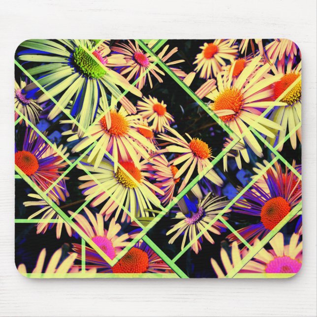 Decor de Flor 66 Mousepad (Frente)