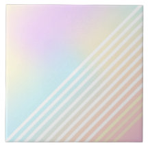 decor de listras brancas de pastel de Unicorn