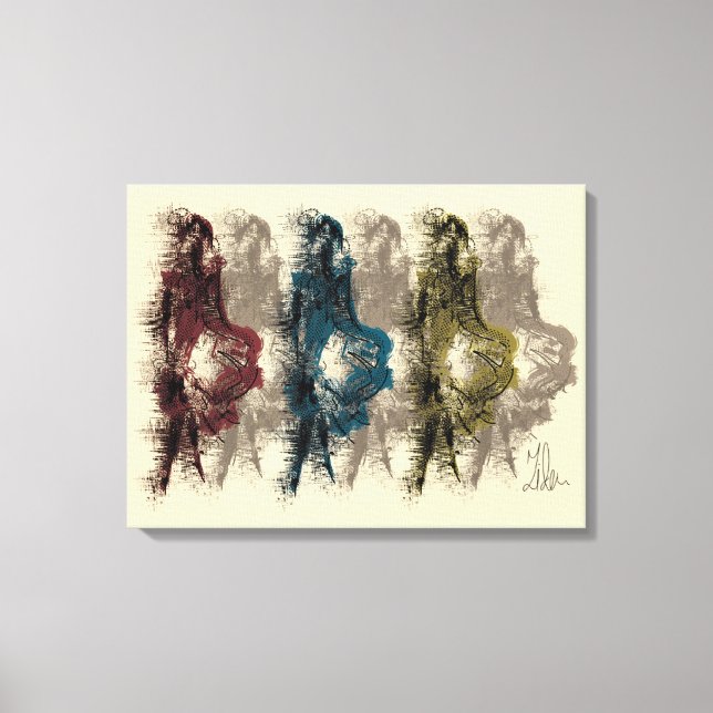 Decor de parede moderno - canvas (Frente)