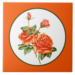 decor de rosas florais de vinheta fofa