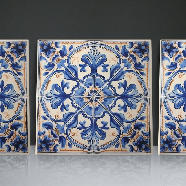 Decoração Azulejo Azul de Lisboa (Criador carregado)