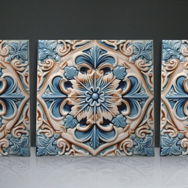 Decoração Azulejo Azul de Lisboa (Criador carregado)