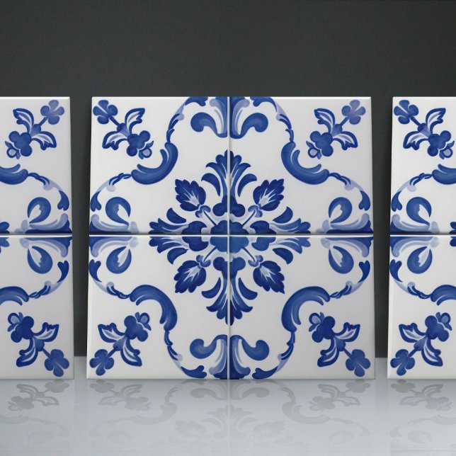 Decoração Azulejo Azul de Lisboa (Criador carregado)