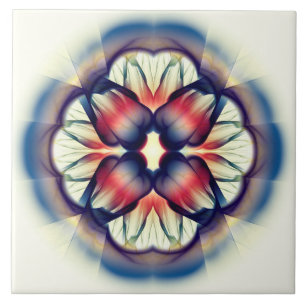 Decoração brilhante simétrica