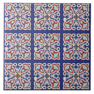 Decoração Cerâmica de Ave Art Nouveau