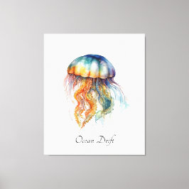 Decoração Colorida de Parede com Água-viva para a