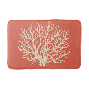 Wallpaper Acessorios Para Banheiro Coral Do Oceano Zazzle Com Br HD