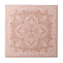 Decoração da borboleta rosa-esmagadora Terracotta
