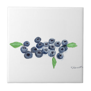 Decoração da cozinha da fruta Blueberries