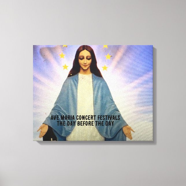 decoração da parede Ave Maria (Frente)