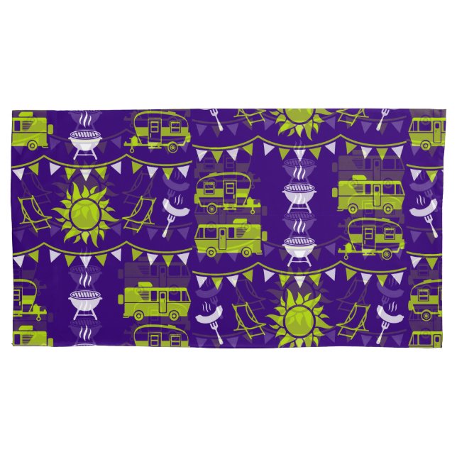 Decoração de acampamento de Caravana (Frente-Esquerda)