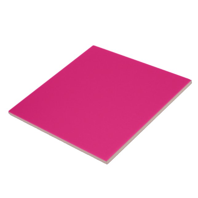 Decoração de Azulejo Rosa Quente | Acento Moderno  (Lateral)