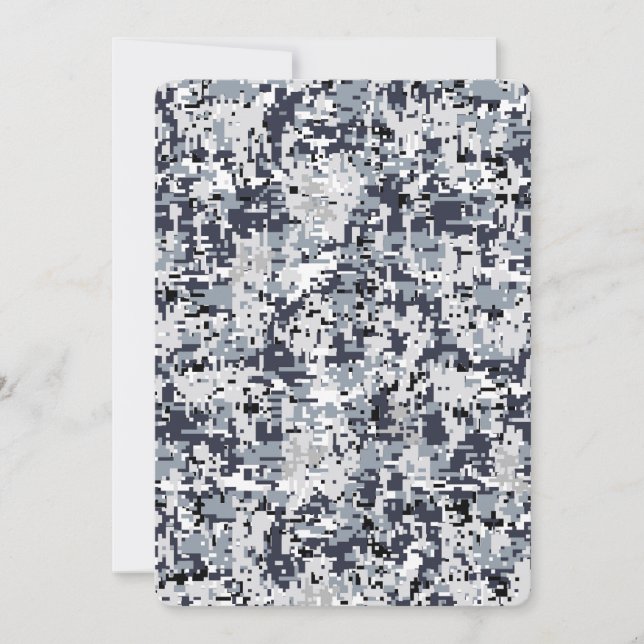 Decoração de Camuflagem Digital de Estilo Urbano (Frente)