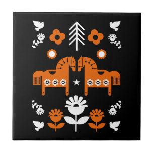 Decoração de Casa Cavalo de Dados Nórdicos