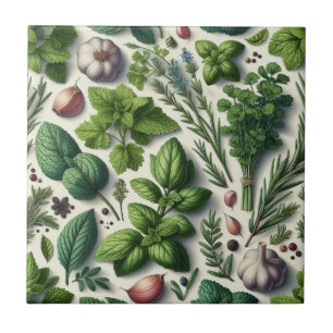 Decoração de Cozinha de Fazenda Rústica com Ervas