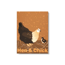 Decoração de Cozinha Moderno Galinha e Frango Lara