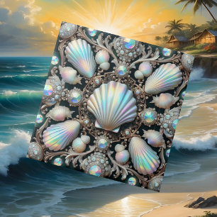 Decoração de Luxo à Beira-Mar   Diamantes e Concha