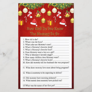 Decoração de Natal, como você conhece bem o jogo