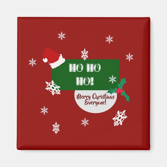 decoração de Natal - imã de geladeira (Frente)