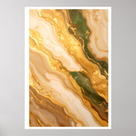 Decoração de Parede Abstrata em Mármore de Luxo
