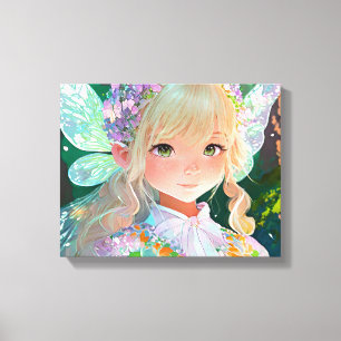 Decoração de parede com arte de fada