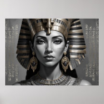 Decoração de Parede da Rainha Faraónica – Egito At