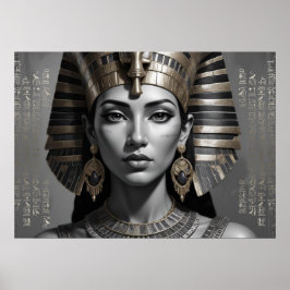 Decoração de Parede da Rainha Faraónica – Egito At