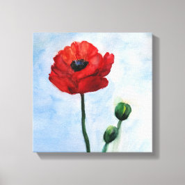 Decoração de Parede de Flor Vermelho