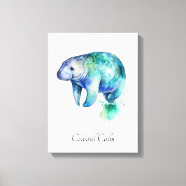 Decoração de Parede de Manatim Calmo Costeiro