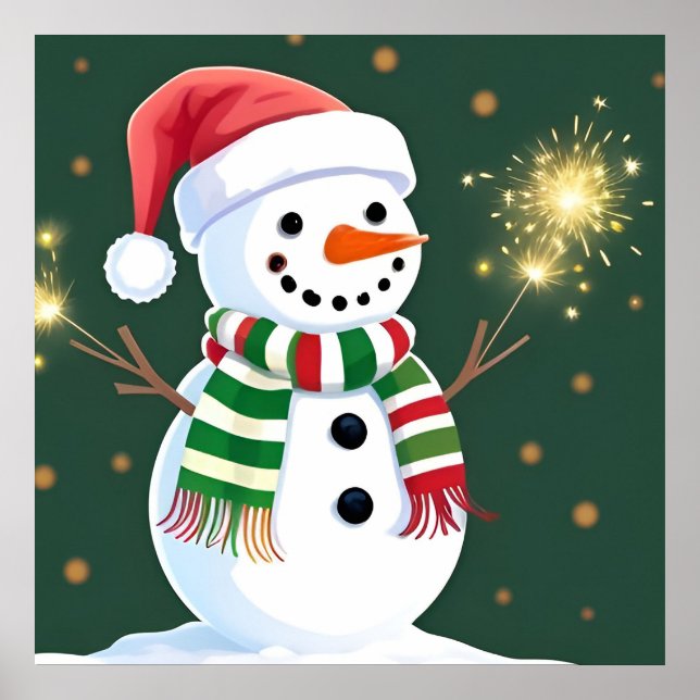 Decoração de Parede de Papai Noel para Quarto de C (Frente)