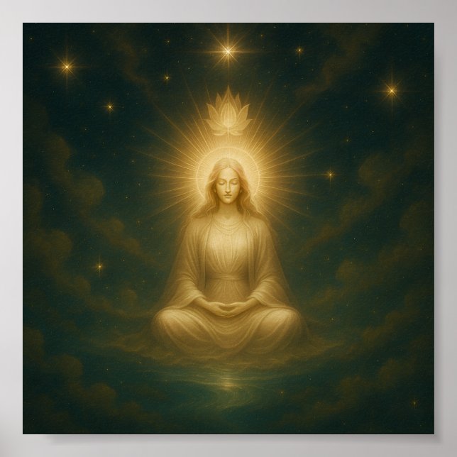 Decoração de Parede Iluminação Espiritual (Frente)