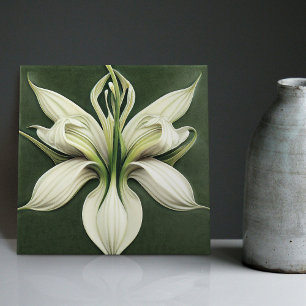 Decoração de parede Lilly Art Deco Arte Nouveau Az