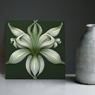 Decoração de parede Lilly Art Deco Arte Nouveau Az