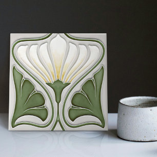 Decoração de parede Lily Arte Nouveau Arte Deco Az