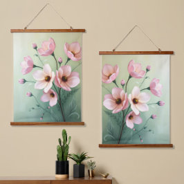 Decoração de Parede Tapeçaria Floral