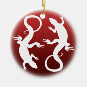 Decoração de Répteis Personalizados do Ornamento L