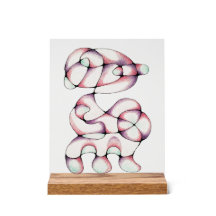 decoração de "vidro" abstrato