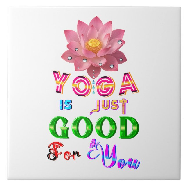 Decoração de Yoga é Simplesmente Boa Para Você (Frente)