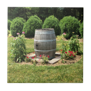 Decoração do Jardim de Barril do Vinho, Chateau
