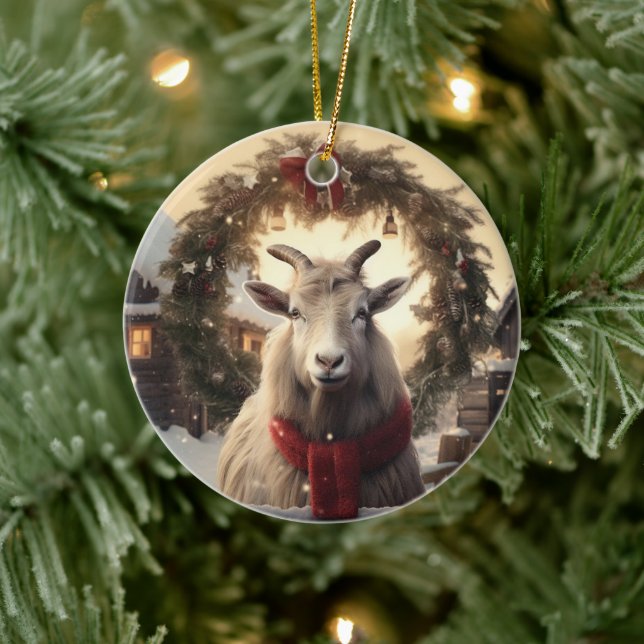 Decoração do ornamento de Caprinos Bonitos, presen (Árvore)