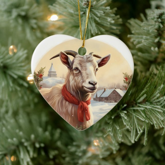 Decoração do ornamento de Caprinos Bonitos, presen (Árvore)