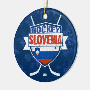 Decoração dos enfeites de natal de Slovenia do