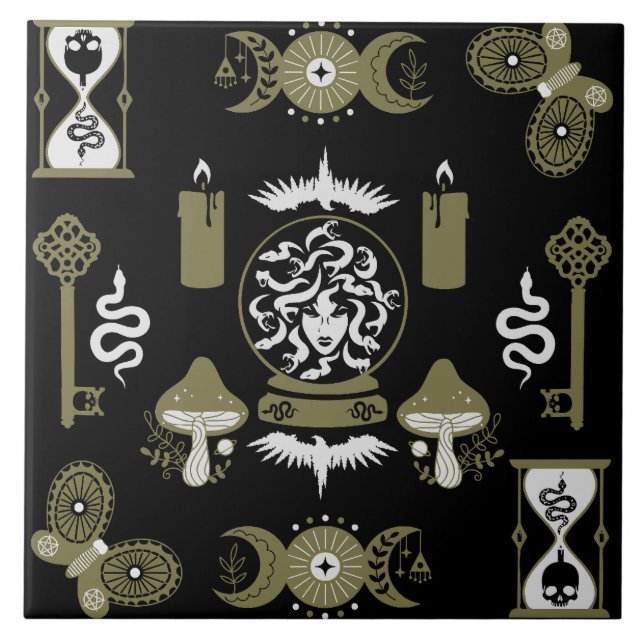 Decoração estética Witchcore (Frente)