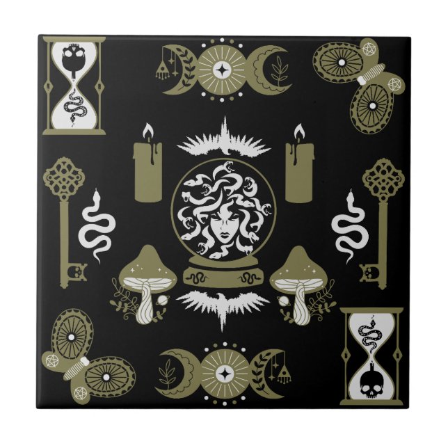 Decoração estética Witchcore (Frente)