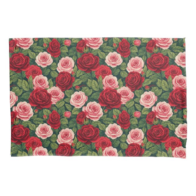 🌹 Decoração Floral de Rosa Vibrante Ideia de Pres (Frente)
